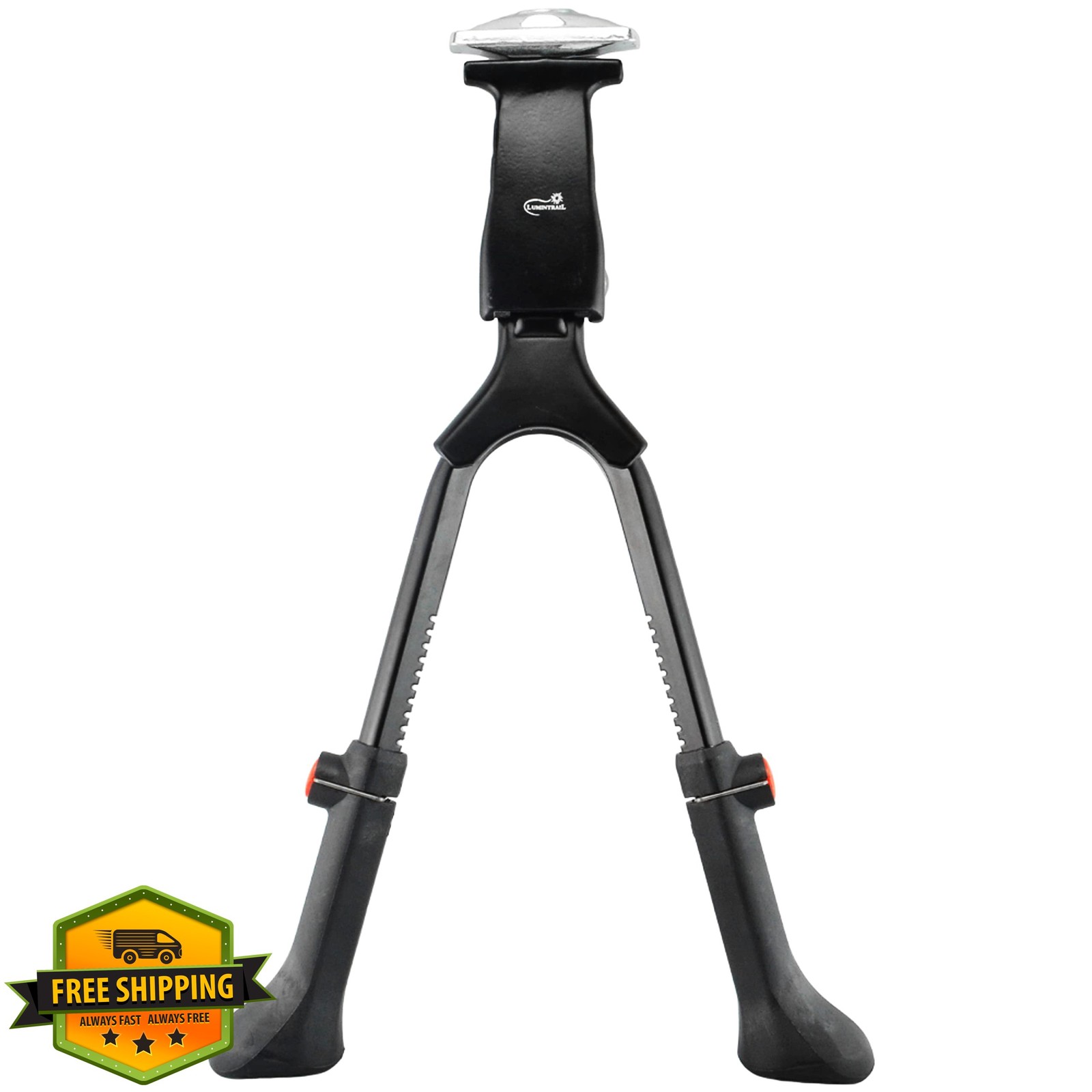 Lumintrail Bike Kickstand Double Leg Center Mount Adjustable