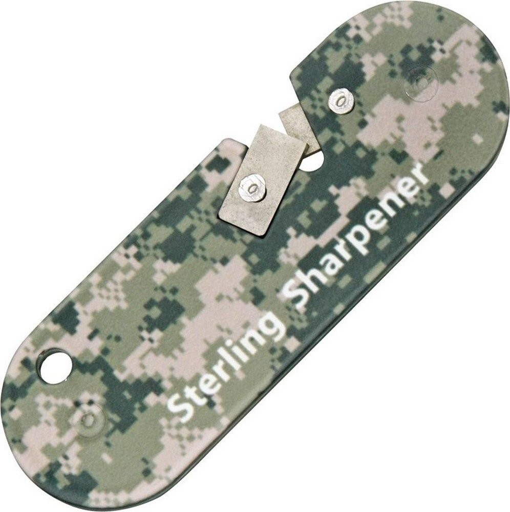 Sterling Compact Knife Sharpener W/ Digital Camo Finish Aluminium Body - SS-CAMO
