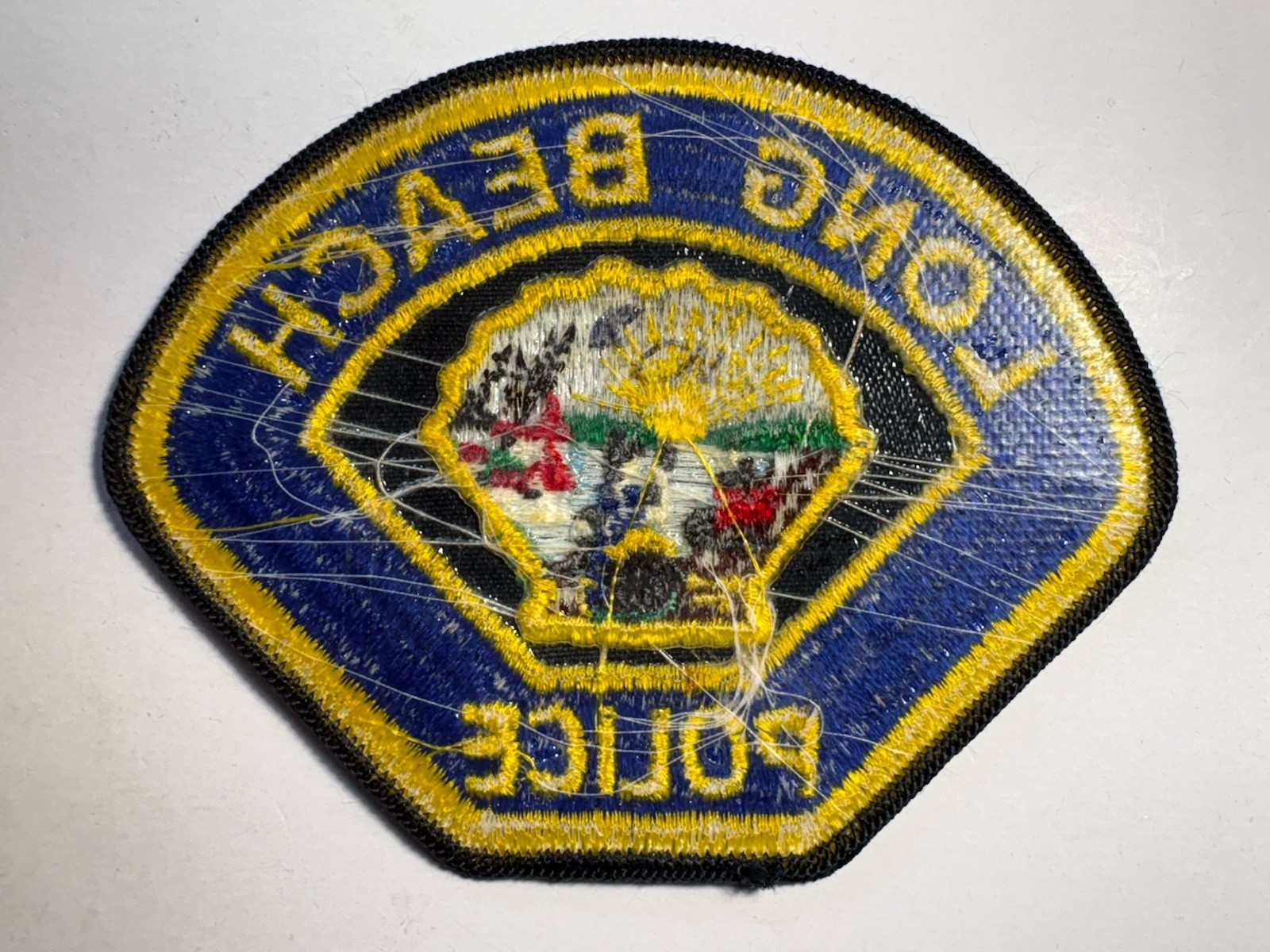 Long Beach California Police Patch