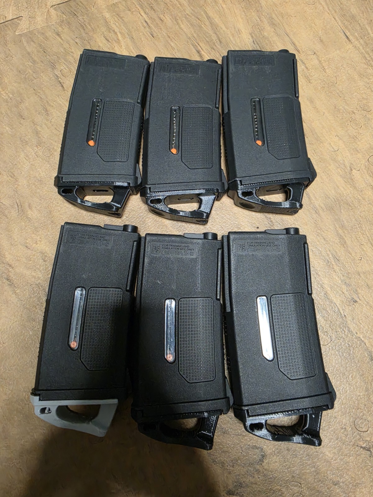 6X PTS EPM 1 170Rnd Magazines, Lightly Used.