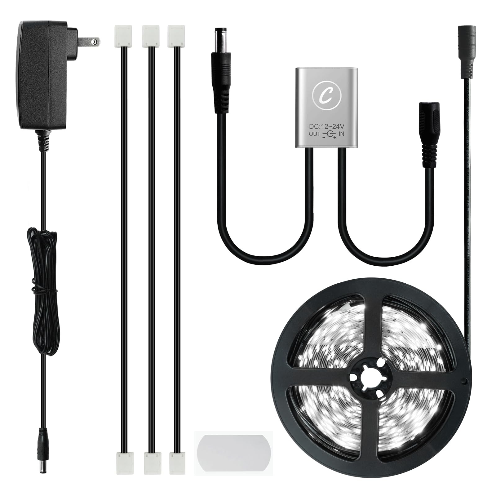 Sensky 19.7FT/6M Cabinet Lighting Kit Flexible LED Sensor, Cool White