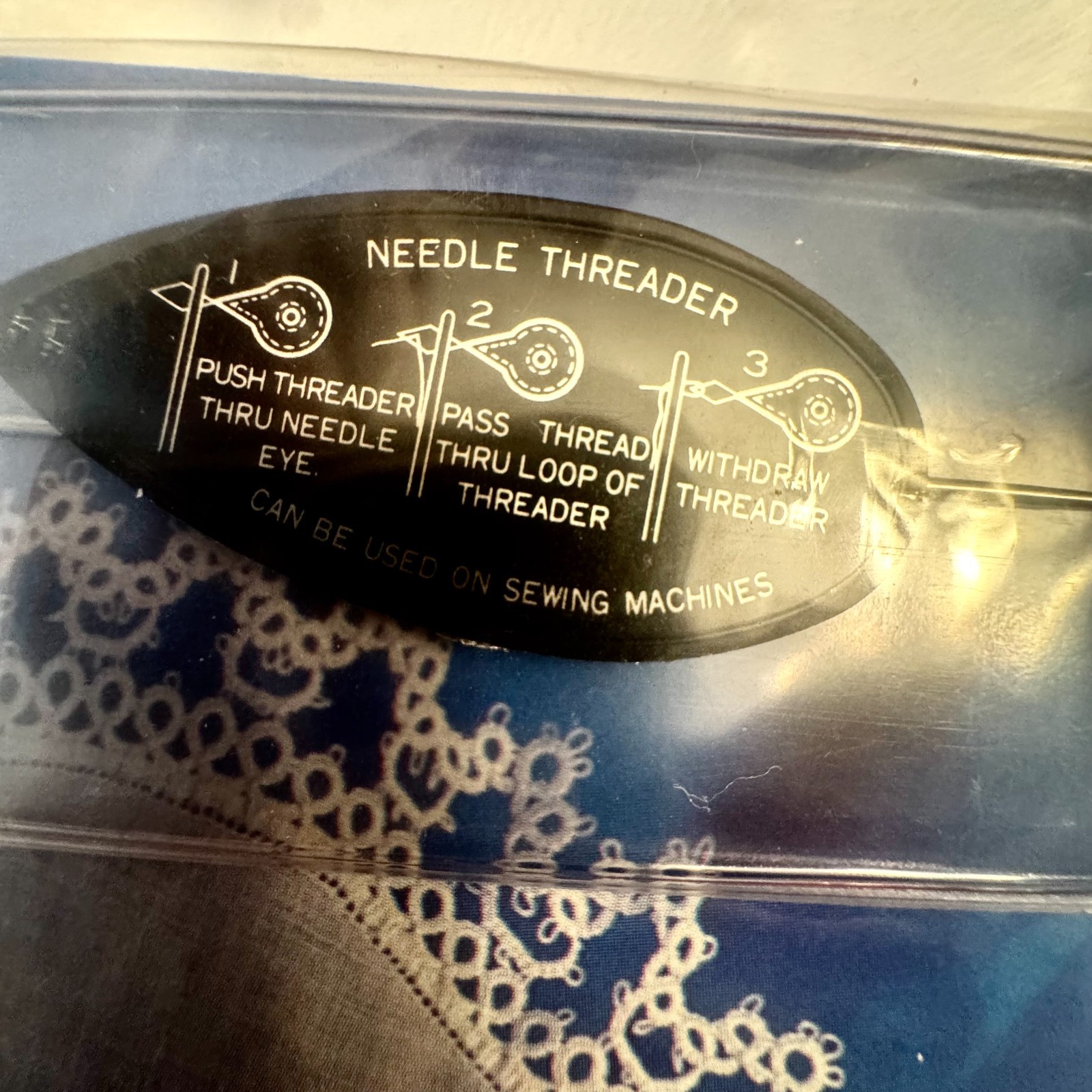 Handy Hands Learn Needle Tatting Step by Step by Barbara Foster #5-0 Needle