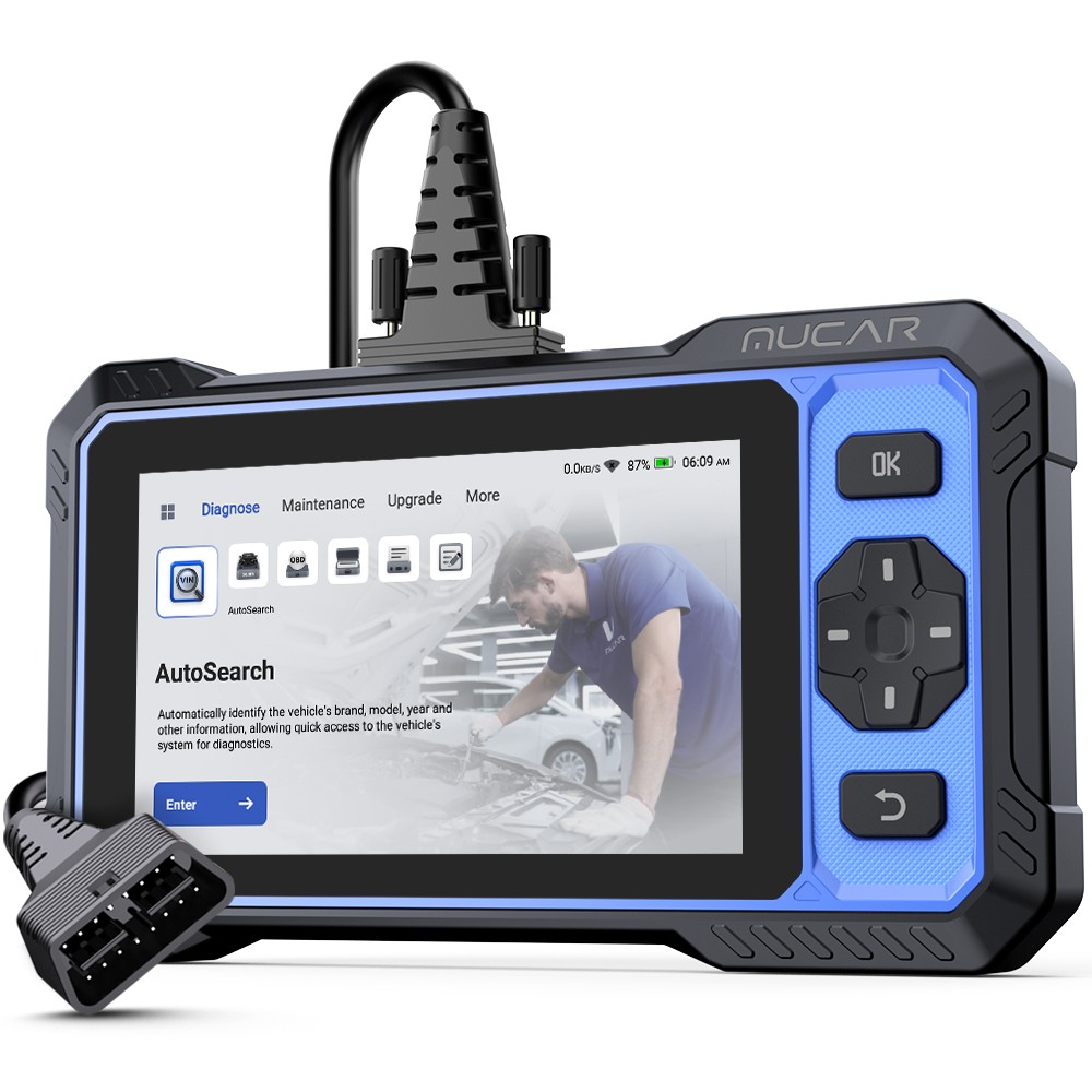MUCAR 682 AI OBD2 Scanner Full System Diagnostic Tool 20+Services Free Update