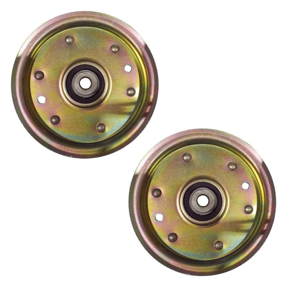 Proven Part 2 Flat Idler Pulleys Fit 956-04129 756-04129B 756-04129C 753-08171 (