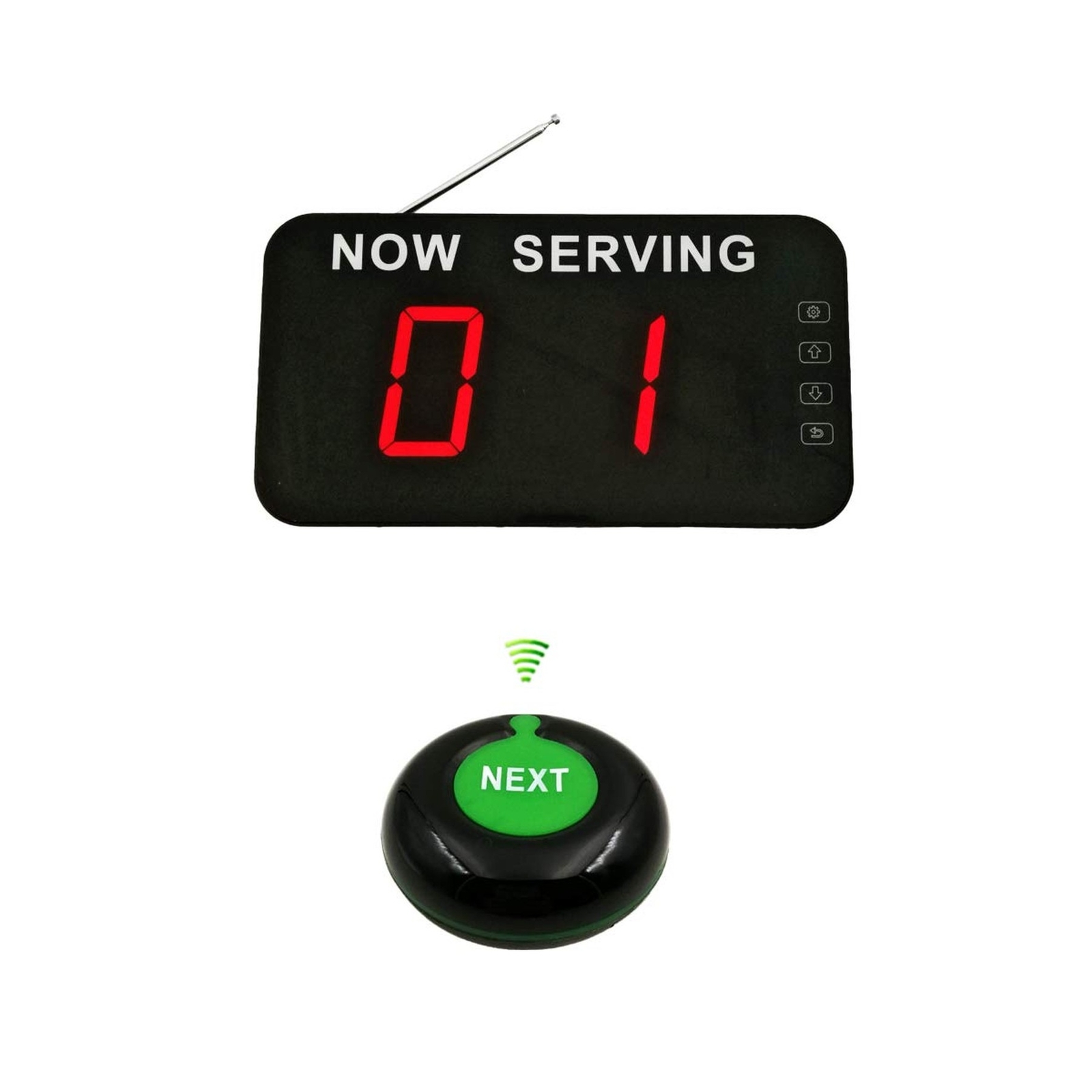 Take A Number System Number Calling System with 2 digits Number display and N...