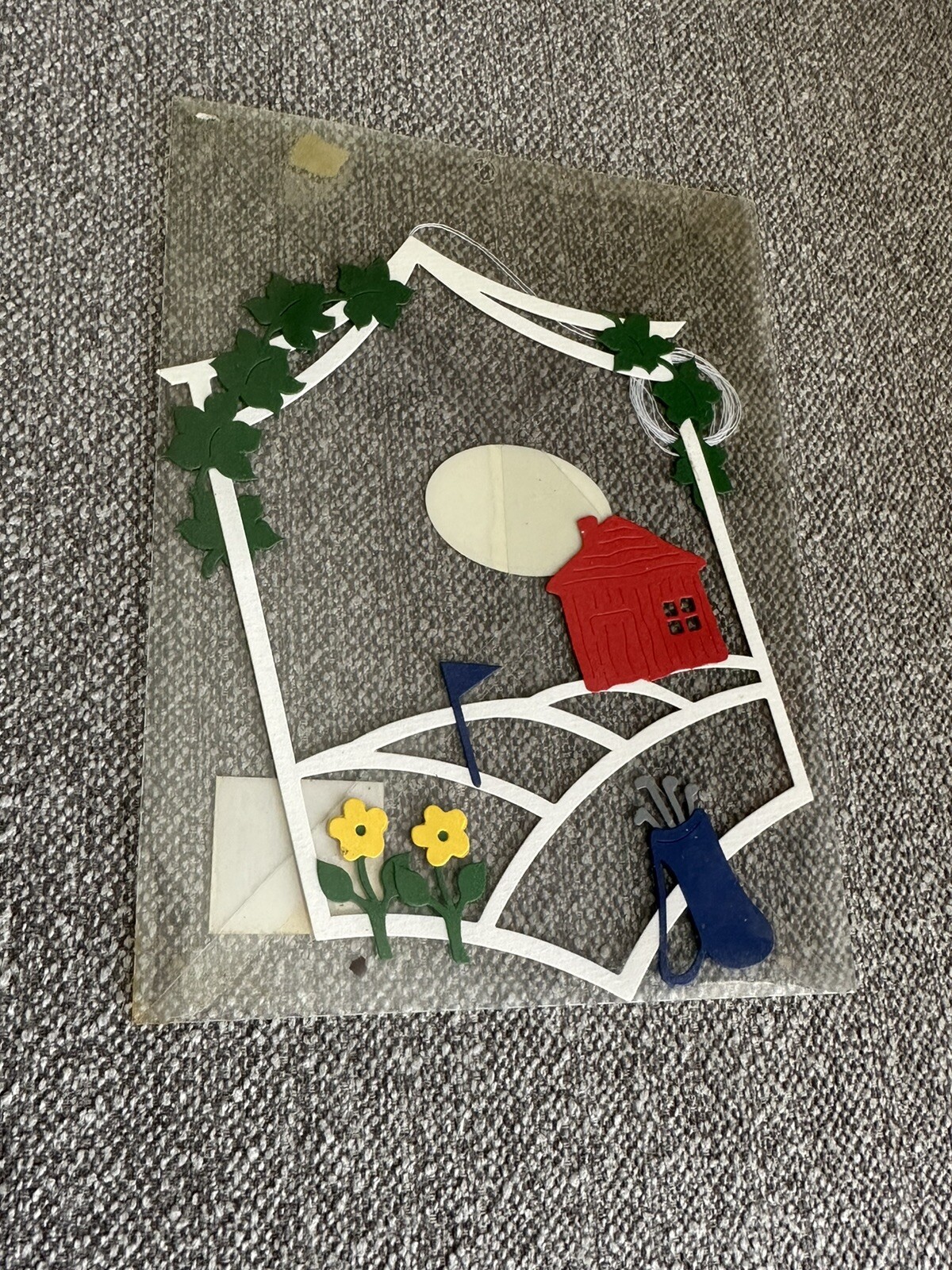 Prik Klip Handmade Denmark Paper Cut Out Golf Mobile Hanging