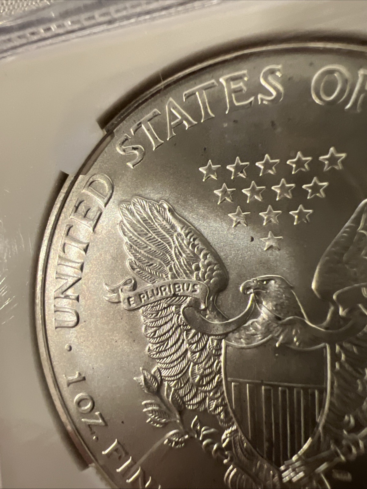 1996 SILVER EAGLE Coin Highest Grade
