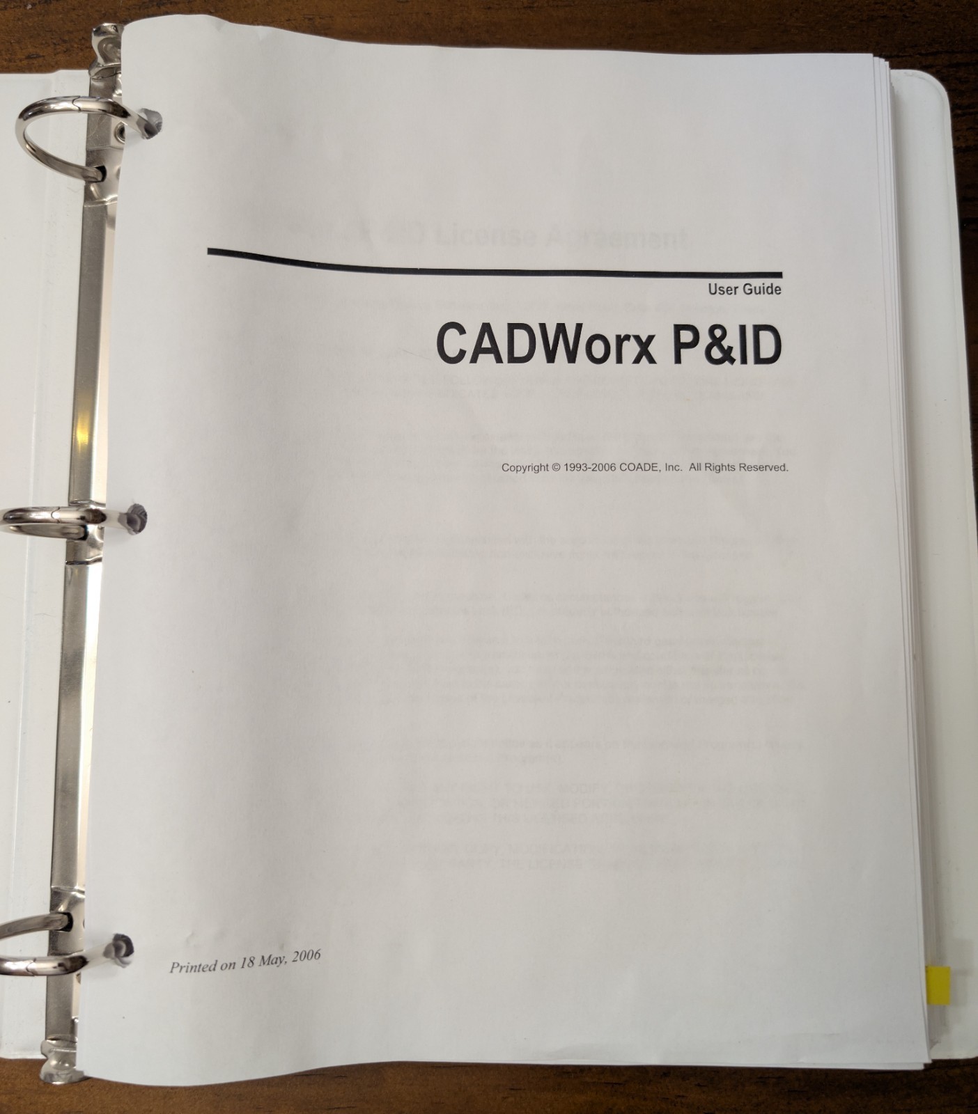 COADE CADWorx P&ID 2007 User Guide May 2006 Intergraph Hexagon
