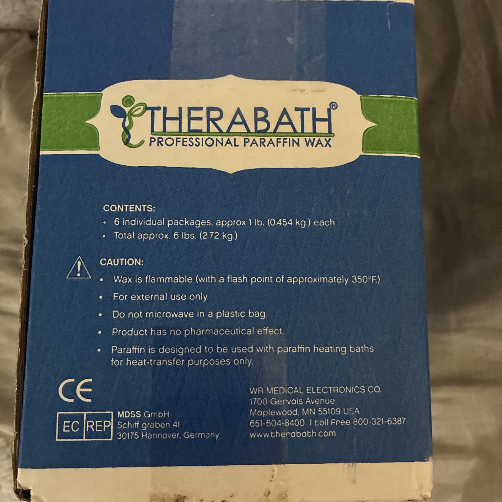 Therabath Professional Thermotherapy Paraffin Bath - 6 lbs