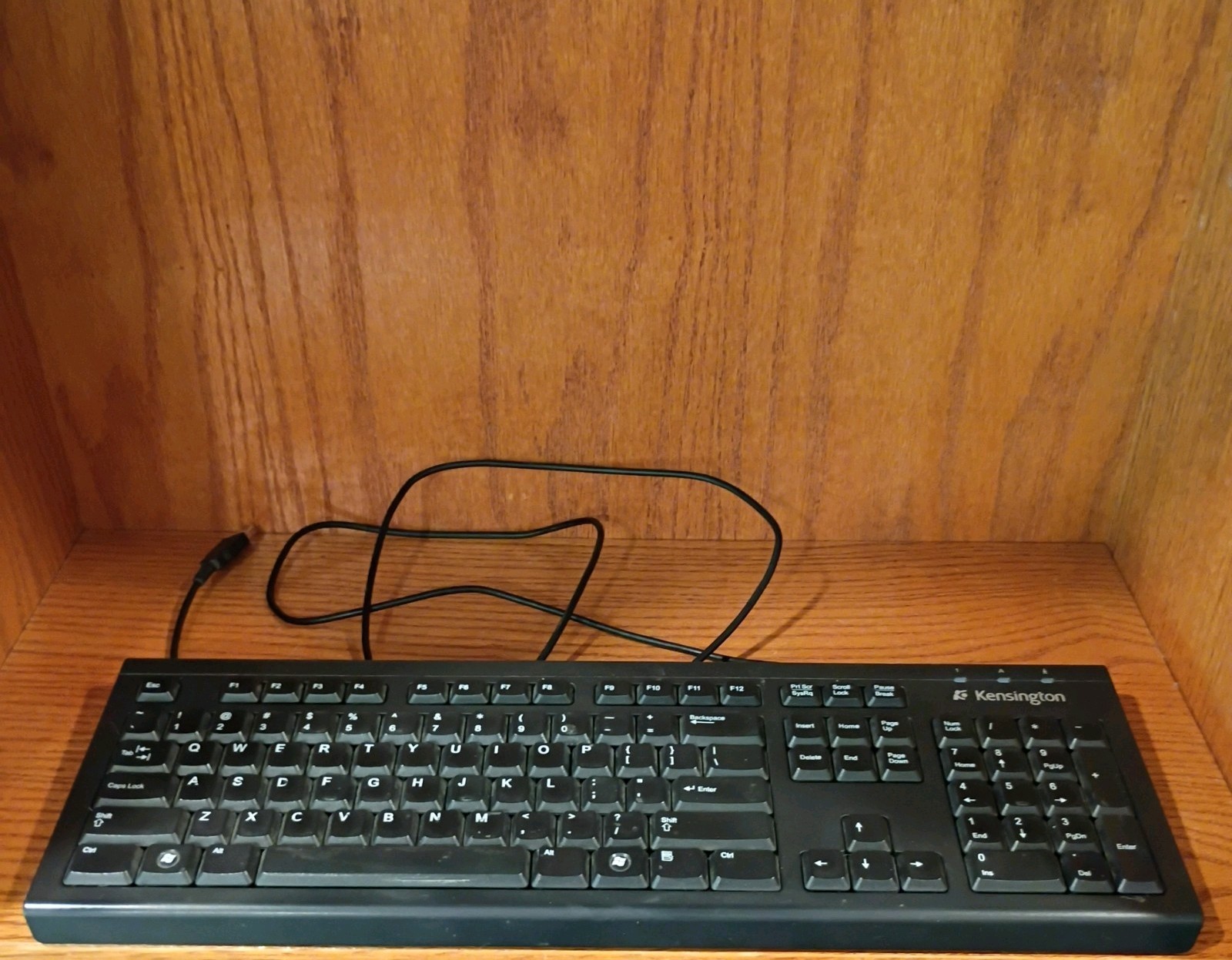 Kensington Keyboard For Life PK1100U K64370A K72446US Tested Working USB Connect