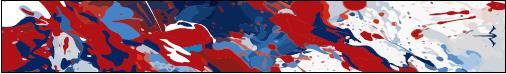 White Water Archery Paint Splatter Red White Blue Arrow Wraps 15 Pc Length Width