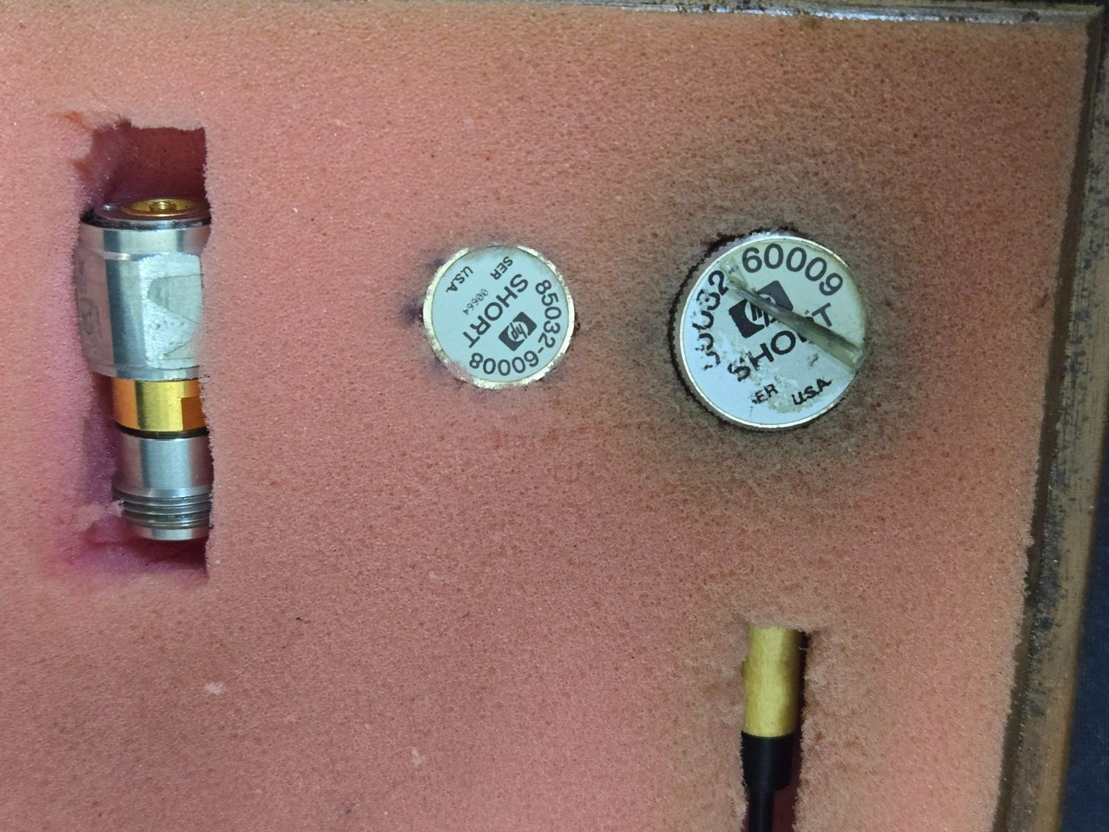 HP/Agilent 85032B : Type N Calibration Kit missing some adapters (6100)