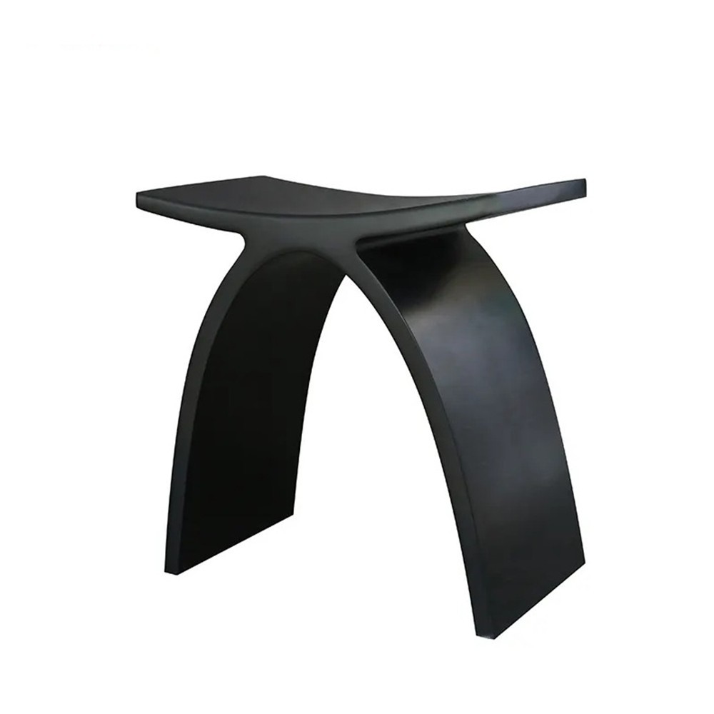 Bathroom Artificial Stone Shower Chair Bathroom Shower Bath Stool 002B