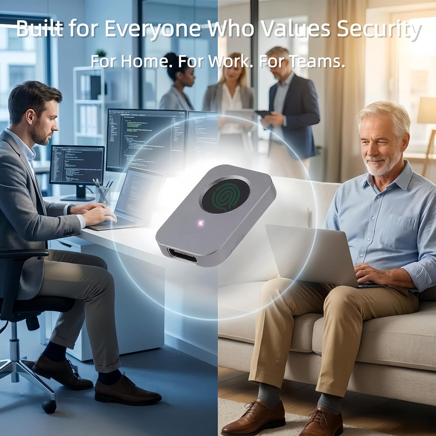 Windows Hello Fingerprint Reader for Windows 11 10, Offline Physical Security Va