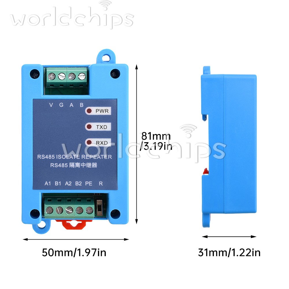 RS232 Serial port to 2.4Ghz WIFI Transparent Transmission Module Multi protocol
