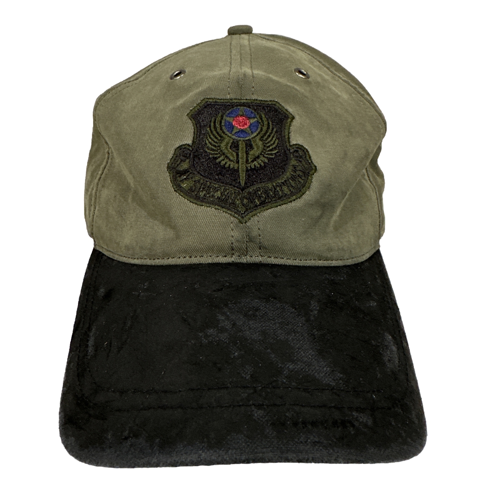 Special Operations Hat Cap Olive Green With Black Bill Strap Buckle