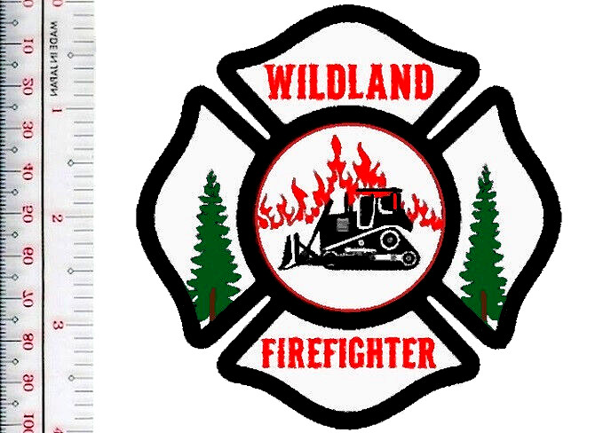 Dozer Fire Crew Wildland & Forest Heavy Equipent Firefighter Patch NO TARIFF