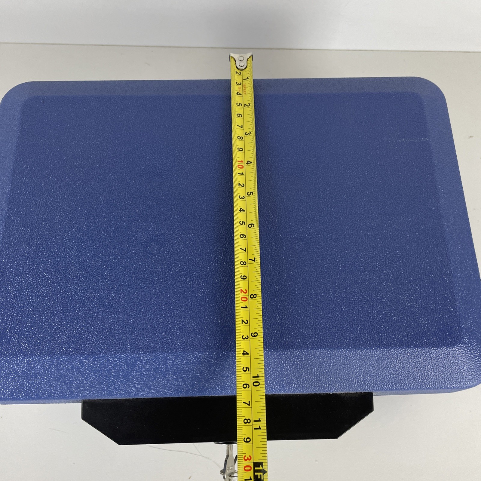 Sentry 1100 With Keys Fire Proof Lock Box Portable Record Protector Blue