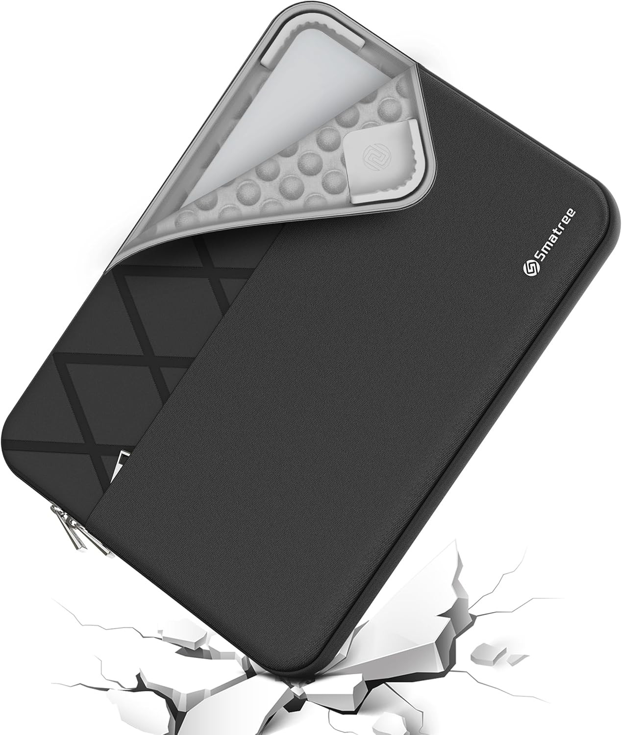 Smatree 16 inch Laptop Sleeve for 16 Alienware X16（E611), Elite-Black