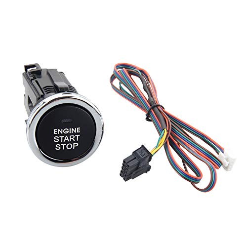 P5 Replacement Push Engine Start Stop Button for ec002 or P5 style light red