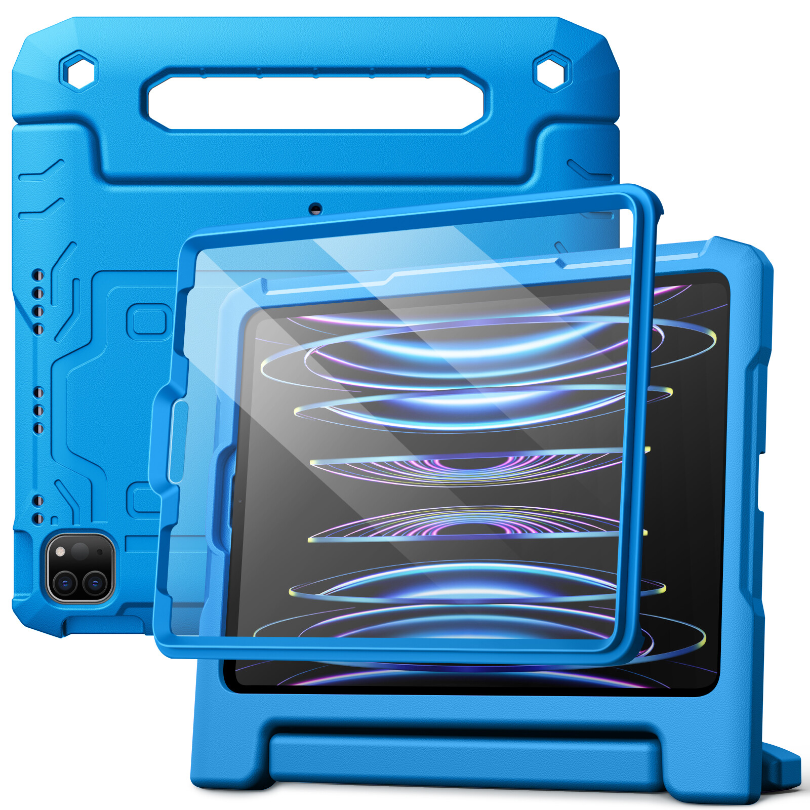 Kids Case for iPad Pro 11 Inch (2022/2021/2020/2018), iPad Air 5/4 (10.9-Inch)