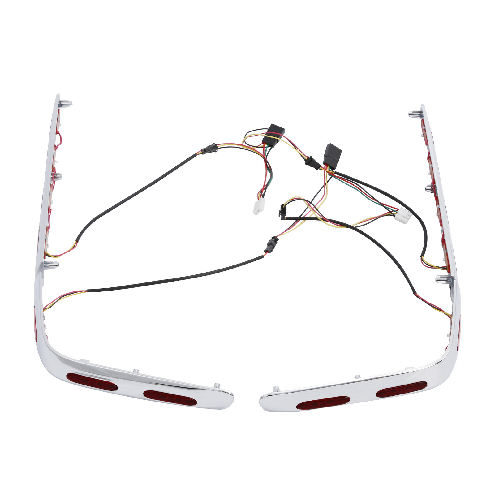 Saddlebag Decoration Trims LED Lights Fit For Honda GL1800 Goldwing 1800 01-11