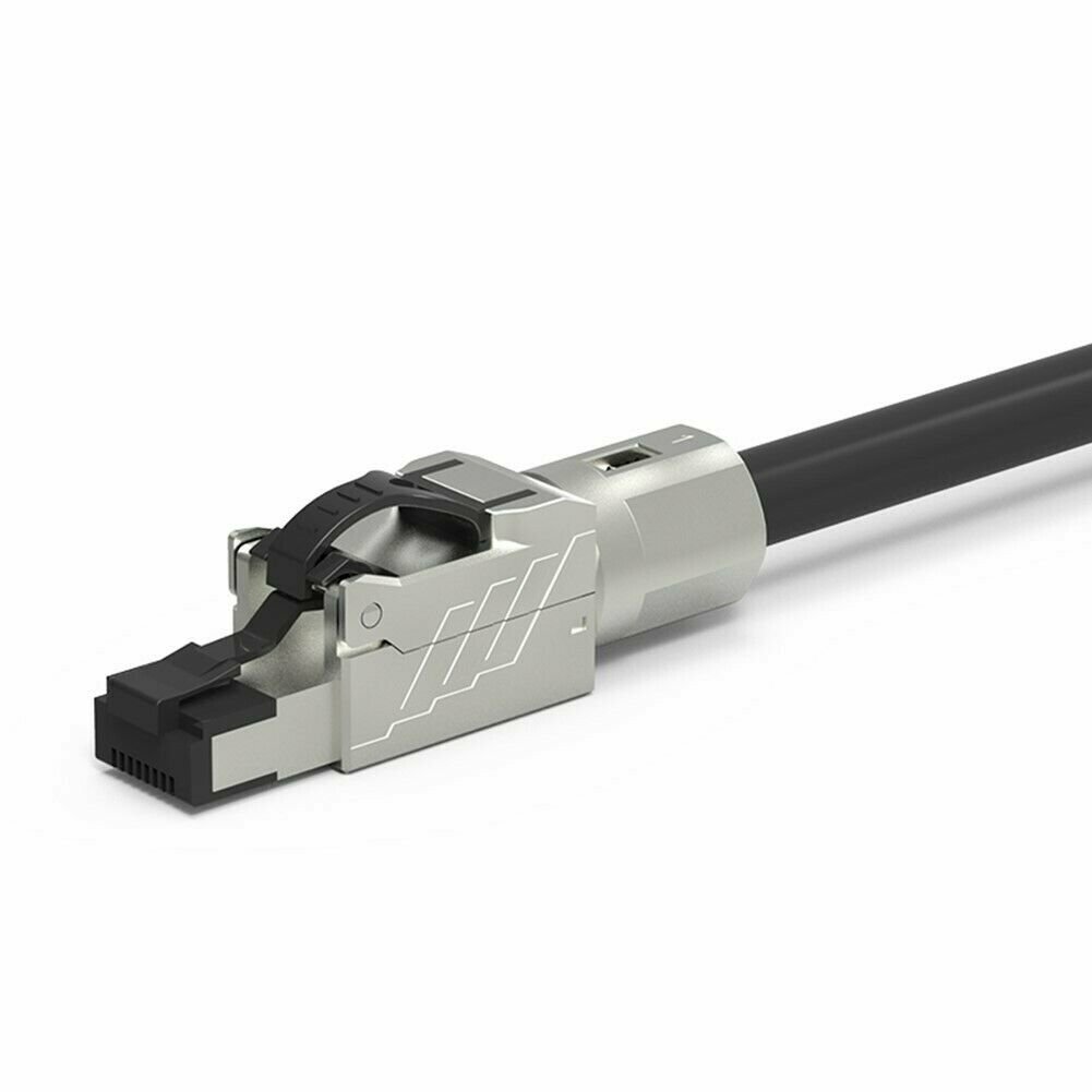 2 PCS CAT8 Full Shielded RJ45 Network LAN Ethernet Plug 40G CAT.8 Connector