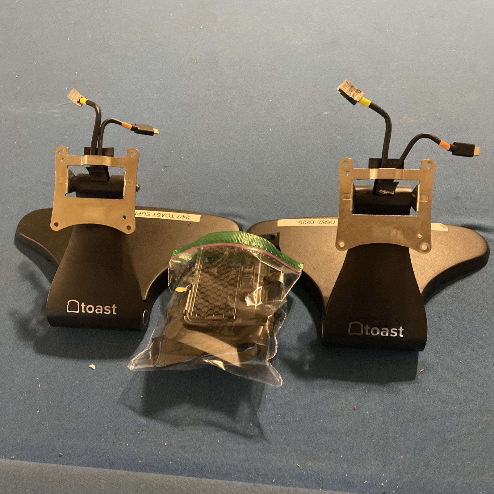 (2) Toast Flex TT200 POS System Stands