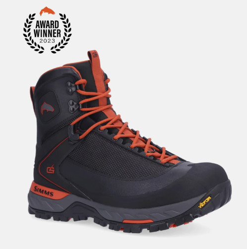 Simms G4 Pro Powerlock Vibrum Rubber Boot Size 14