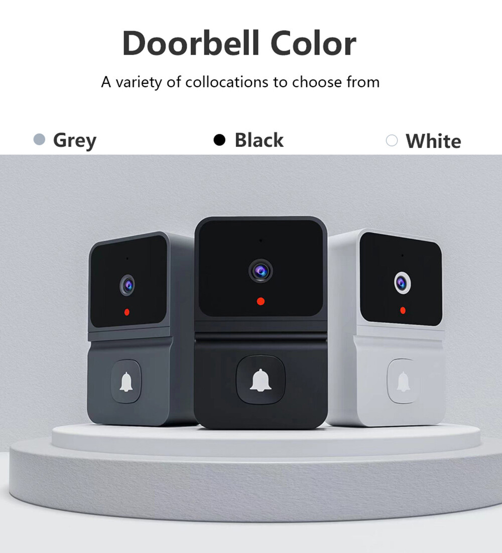 Smart Wireless WiFi Doorbell Camera Chime Phone Door Ring Intercom Security Bell