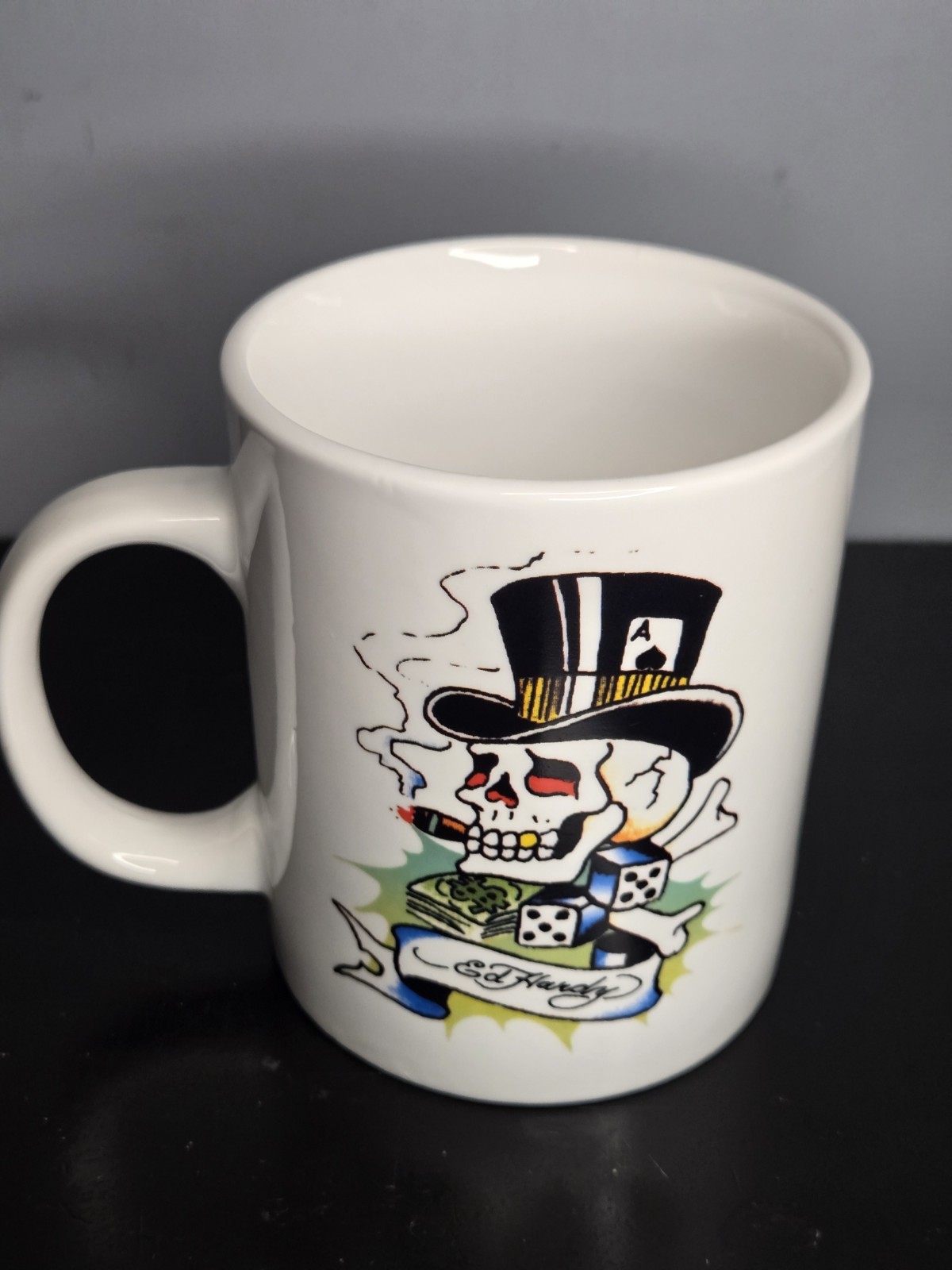 Ed Hardy Tattoo Art Double Sided Ceramic Coffee Mug
