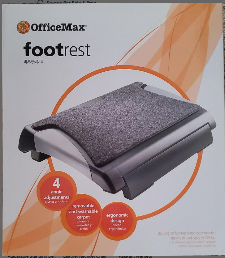 OfficeMax footrest apoyapie
