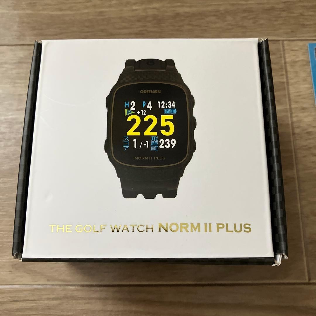 GREENON NORM II PLUS Golf Watch GPS High-Precision Adjustable Band Used