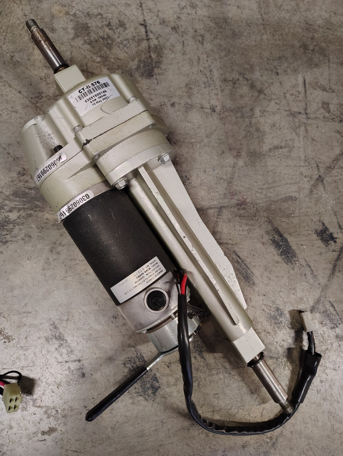 CT-II-576 Powertrain Unit Mobility Scooter Motor Brake Gearbox Transaxle 24v DC