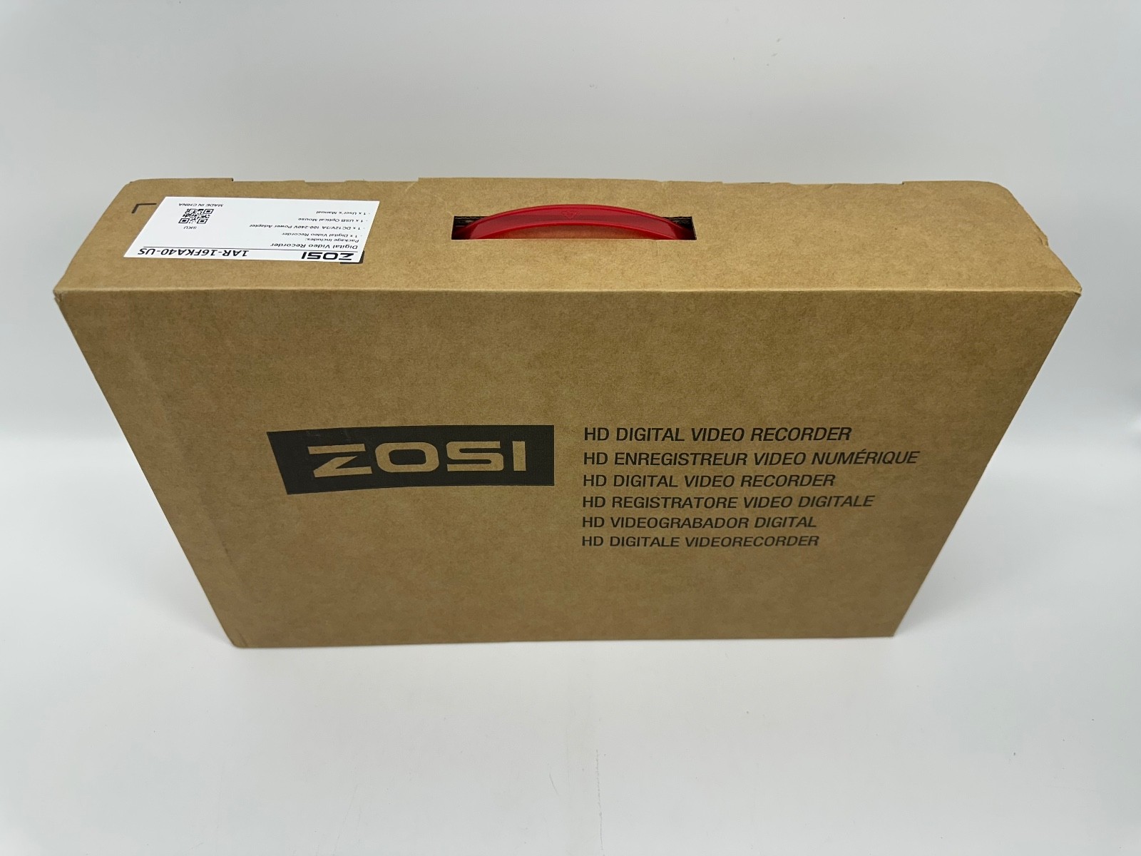 ZOSI 1AR-16FKA40-US 1080p 16 Channel Security DVR Recorder with 4TB Hard Drive