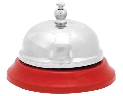 Schylling Toys At Your Service Metal Desk Bell #ASB - For Work or Play