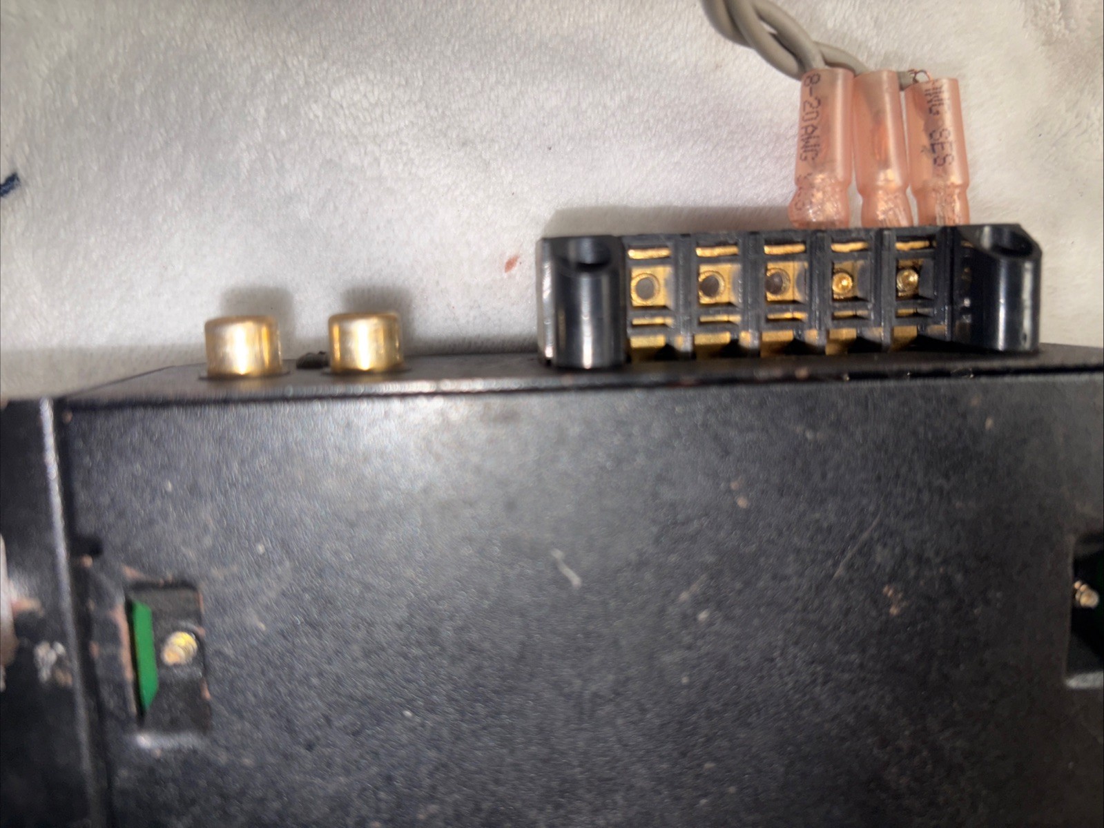 MTX RT-XO1A Electronic Crossover Used, Scratches, Rust