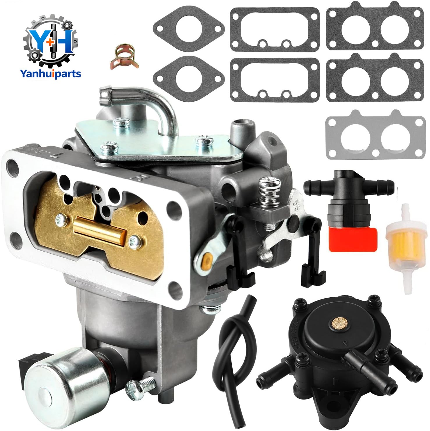 Carburetor 15004-1008 for Kawasaki 19HP 20HP 21HP 22HP 23HP 24HP 25HP 29HP