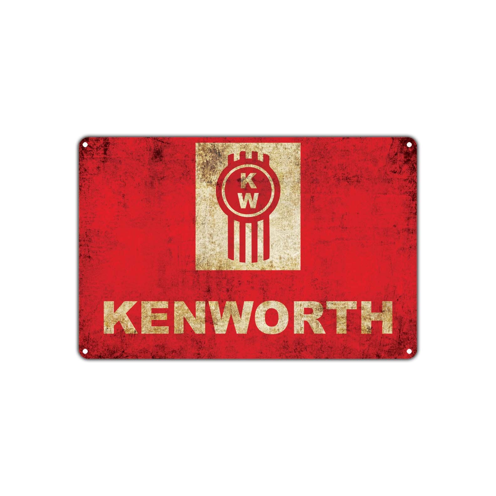 Kenworth Vintage Sign For Garage Bars Décor American Truck Manufacturing Sign