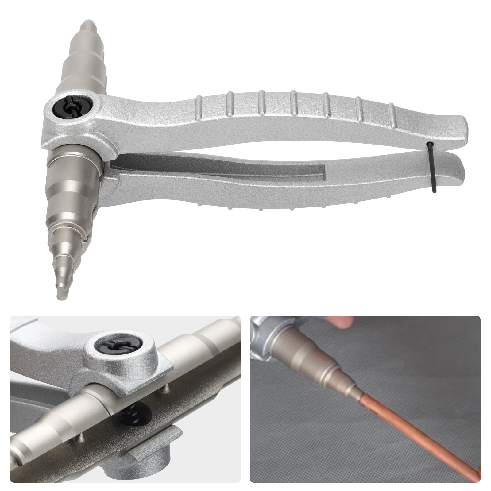 Manual Copper Pipe Tube Expander for Refrigeration Maintenance, 1/4" to 7/8"