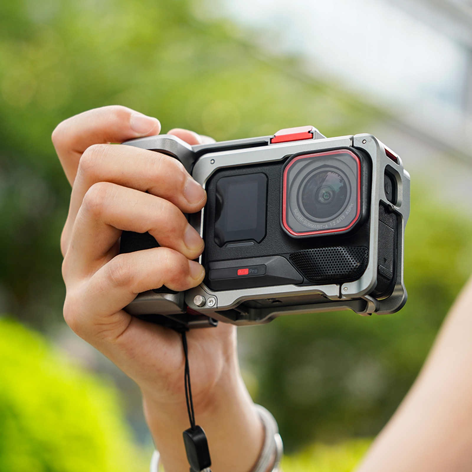 For Insta360 Ace Pro 2 Camera Aluminum Handheld Case Cover Durable Material