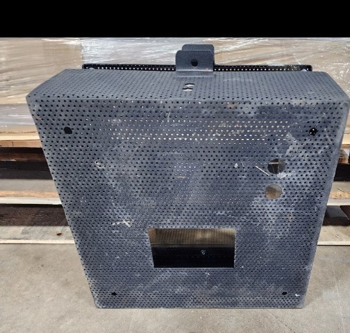 Vented Wall Mount IT Network Case Enclosure 14 X 14 X 5.5" Glass Door Lockable