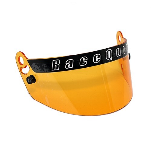 RaceQuip 204006 Amber Visor Replacement Face Shield Fits All PRO Model Helmets
