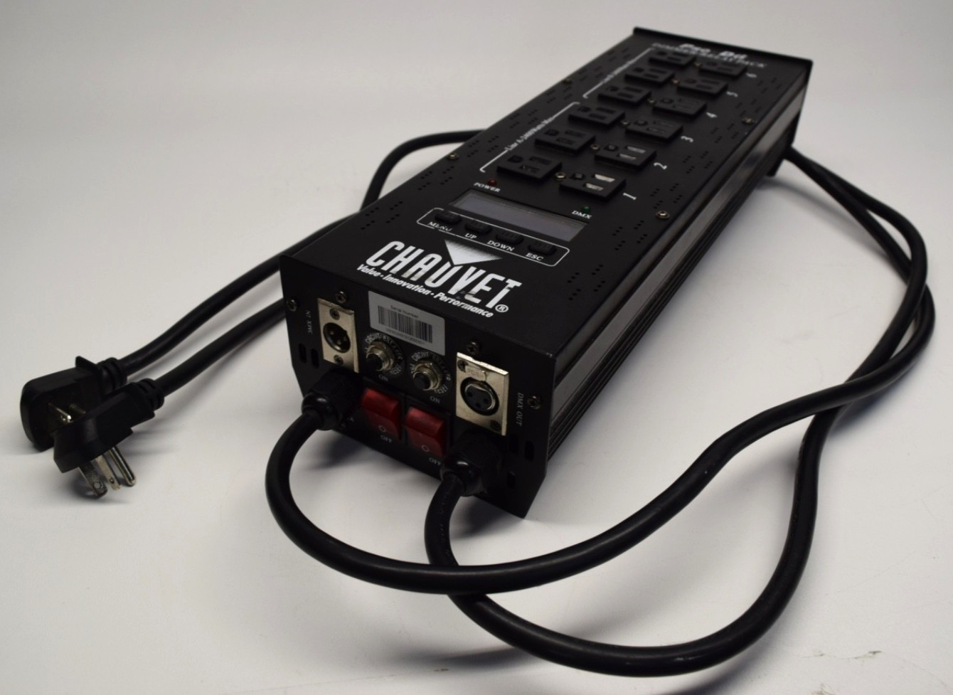 Chauvet PRO-D6 6 Channel DMX Dimmer Relay Pack Stage Lighting Controller