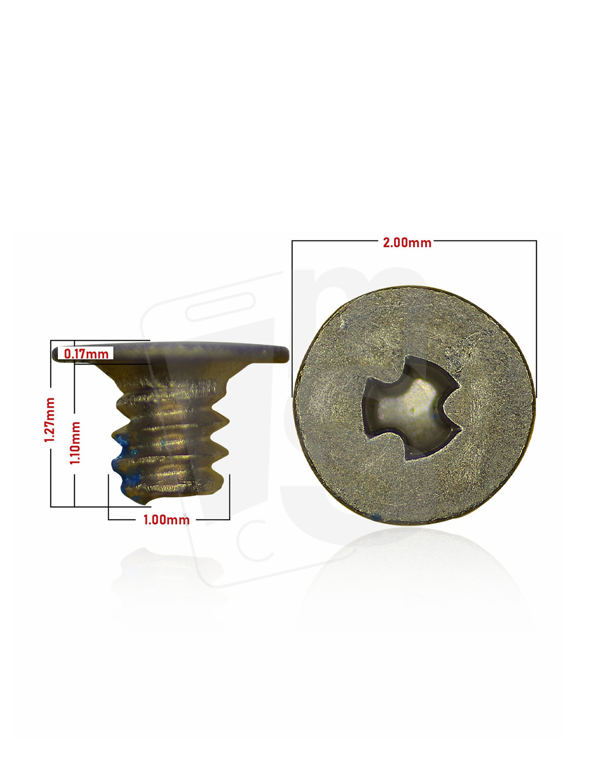 Replacement Screw Box 2.0 Refill [ 2P7 ] (100 Pack)