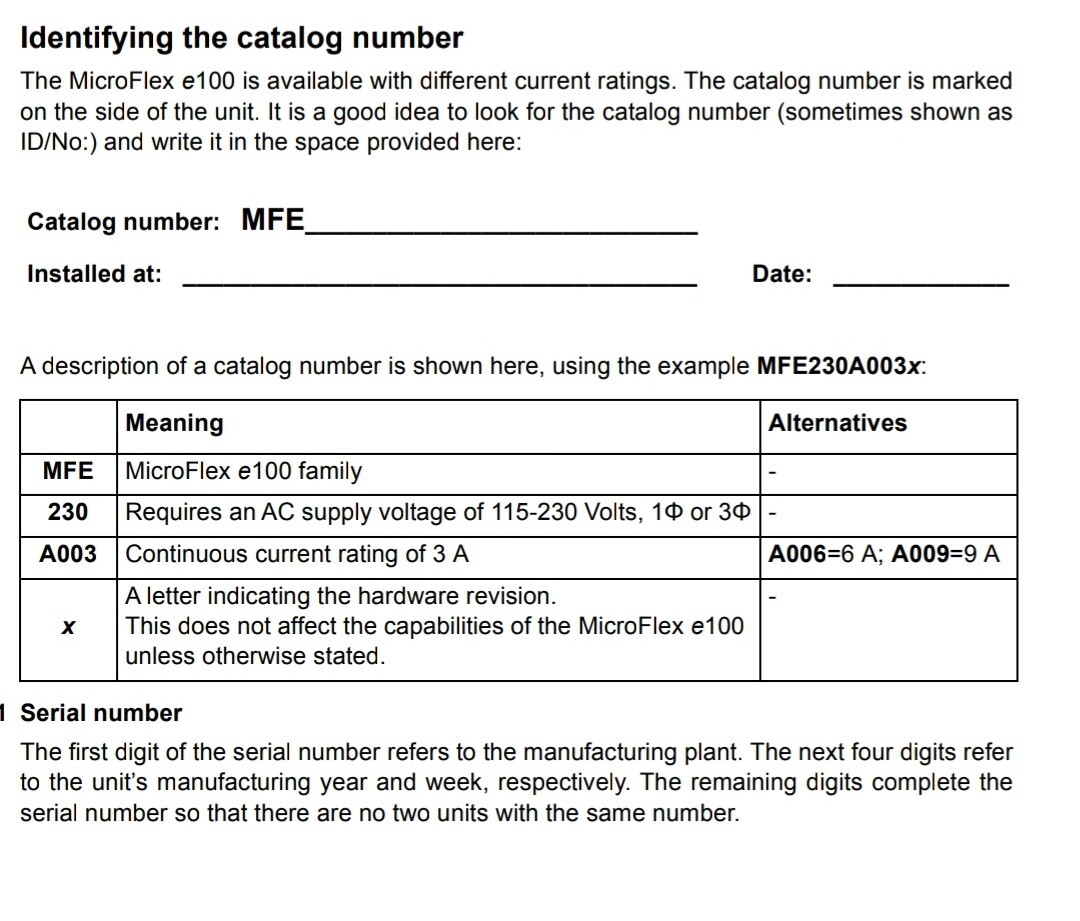Baldor MFE230A003 Microflex E100 -230VAC.3A US Shipped Servo Drive