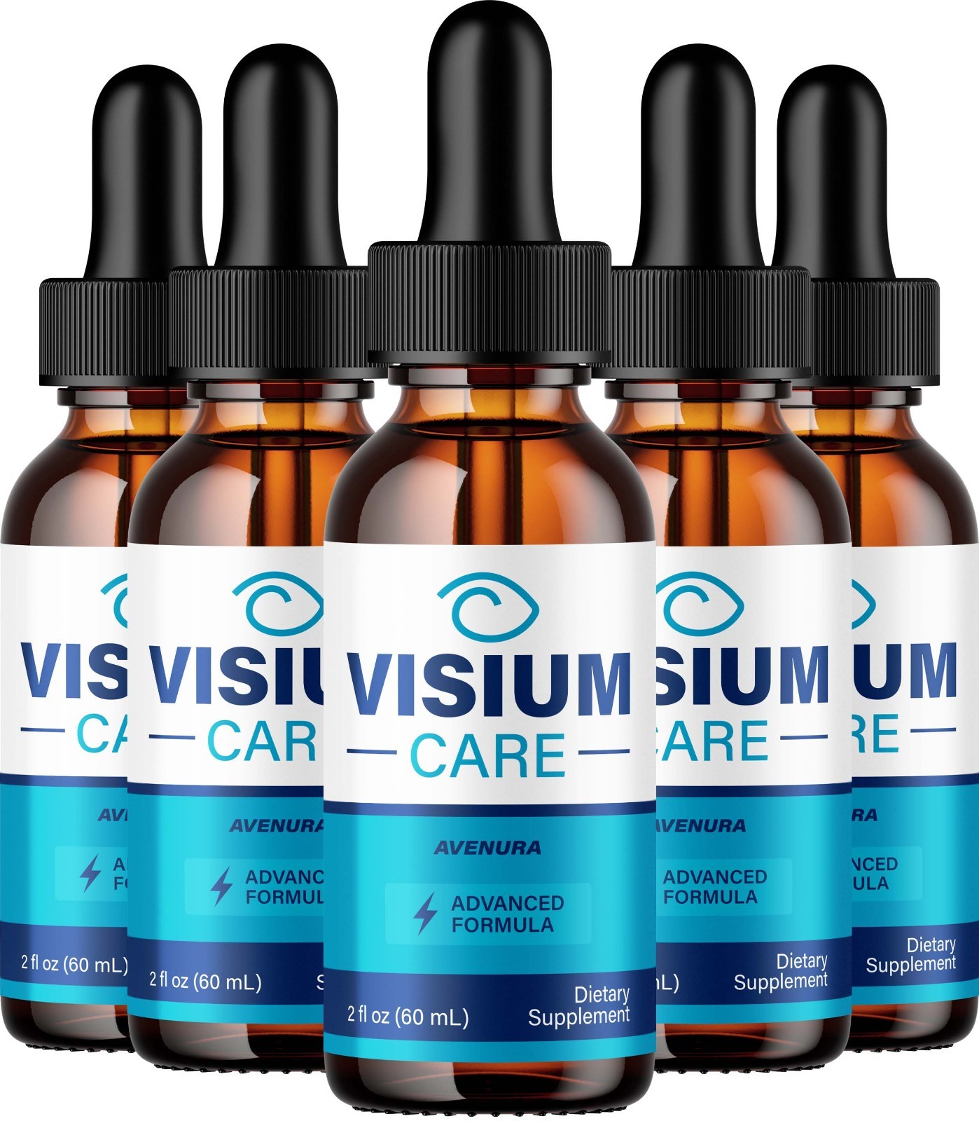 (5 Pack) Visium Care Liquid Drops Supplement – VisiumCare Natural Blend for Eye