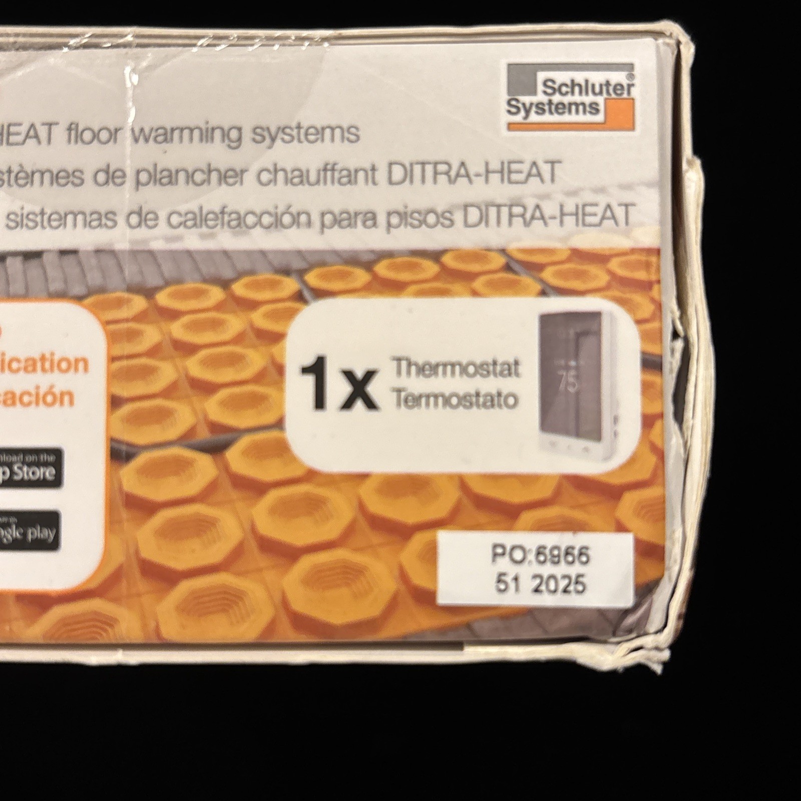 Schluter Systems DITRA-HEAT-E-RS1 Programmable Thermostat