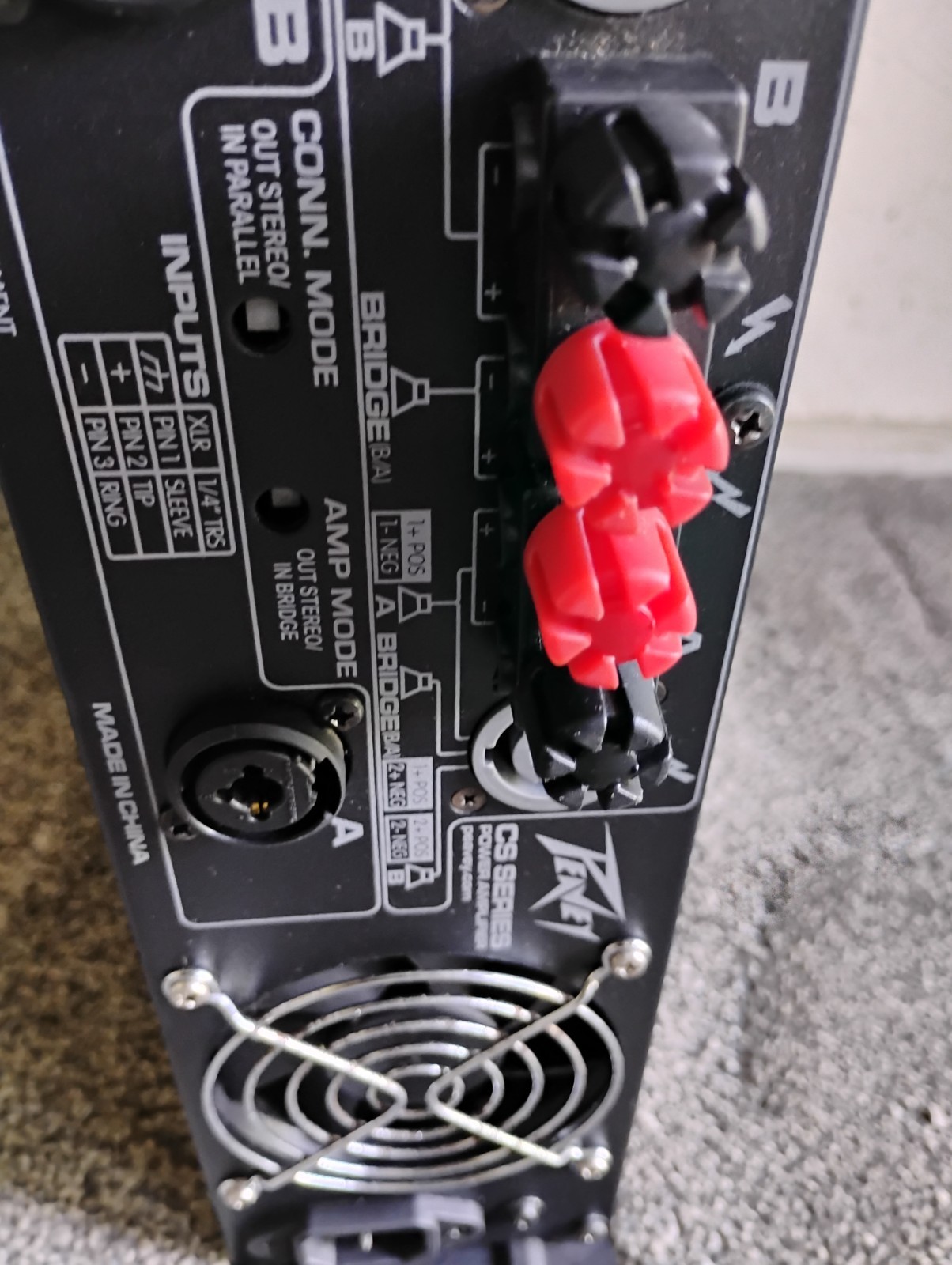 Peavey CS 4000 Power Amplifier Working Order