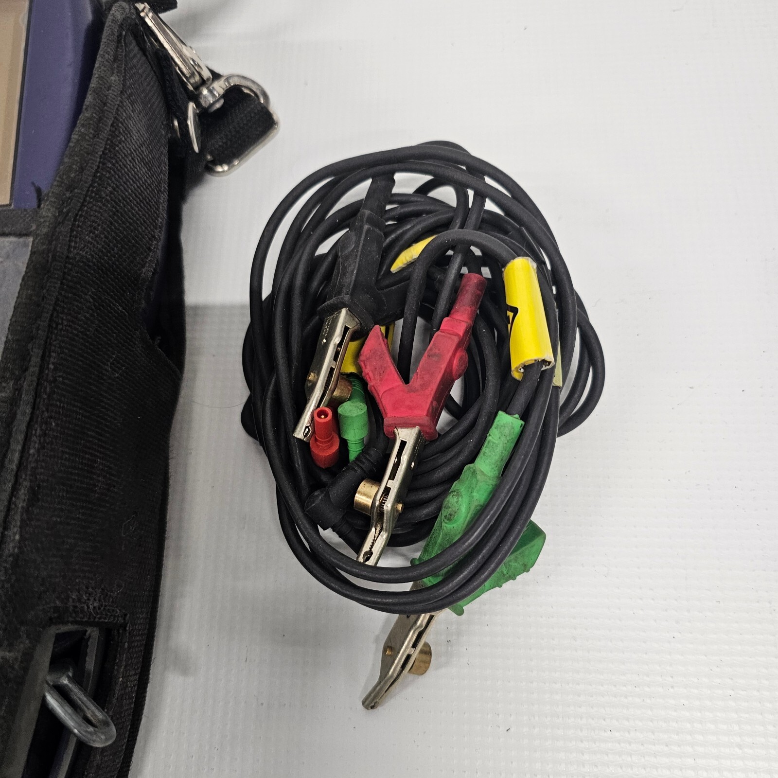 JDSU Network Tester w/ Cords & Carry Case + Battery HTS-3000 (as-is untested)